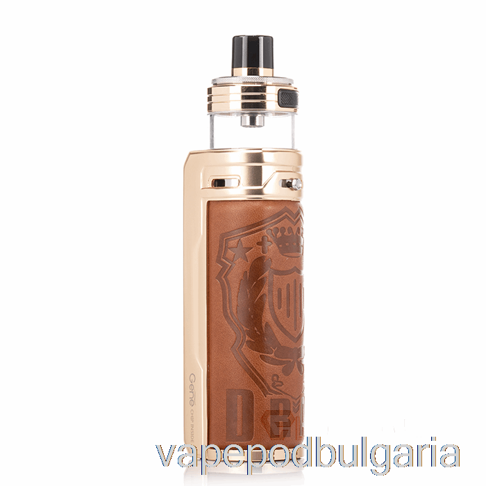 Vape Технически характеристики Voopoo Drag S Pnp-x 60w Pod System Shield Gold